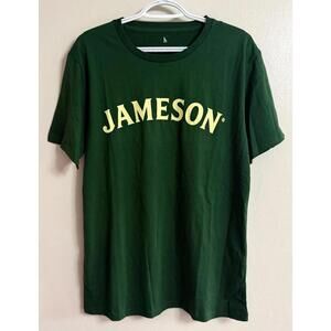 Jameson Green Logo T-Shirt Size Large Cotton Short Sleeve New